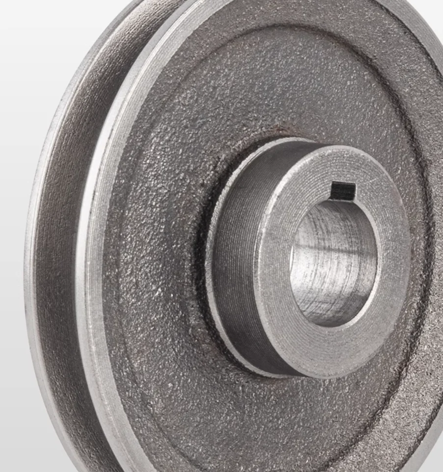 1ks OD: 110 mm šírka drážky: 12 mm pásová kladka Single Groove 1A liatinový motor