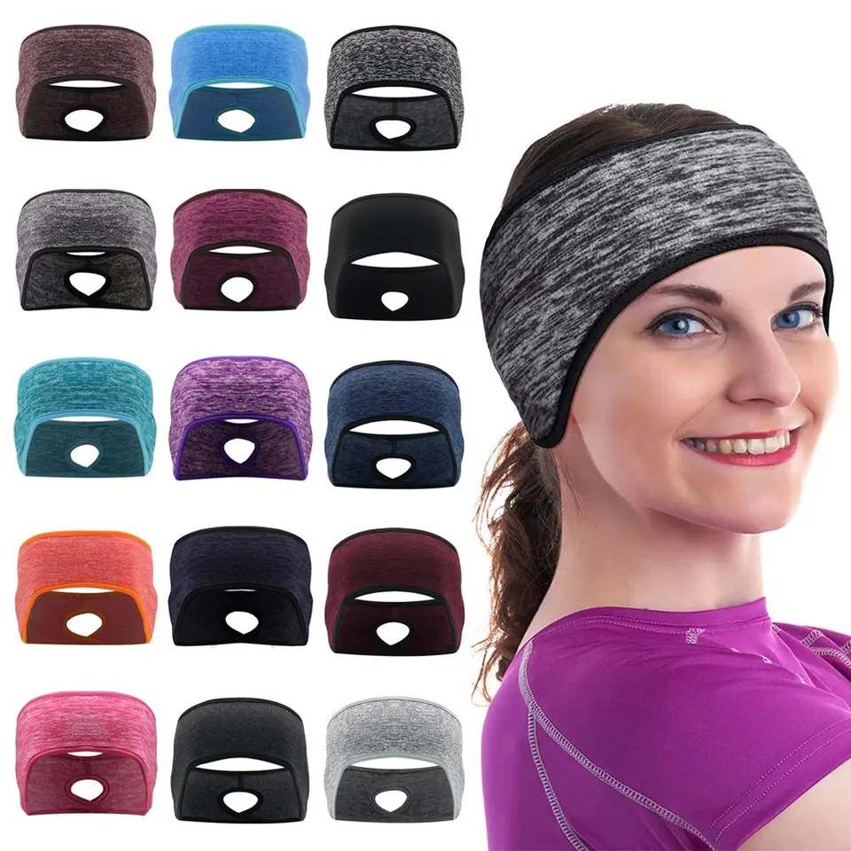 1ks outdoorové športové vlasy pot fleece uši