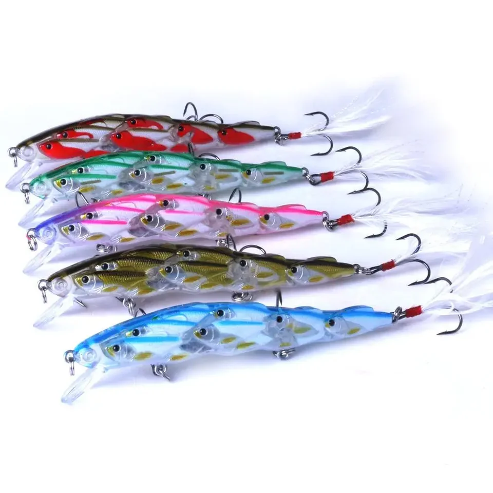 1ks plávajúce Wobblers Minnow Rybolov Lure115mm/15G Umelá tvrdá návnada basová plastová ryba Crankbait Jig Carp Risking Retge