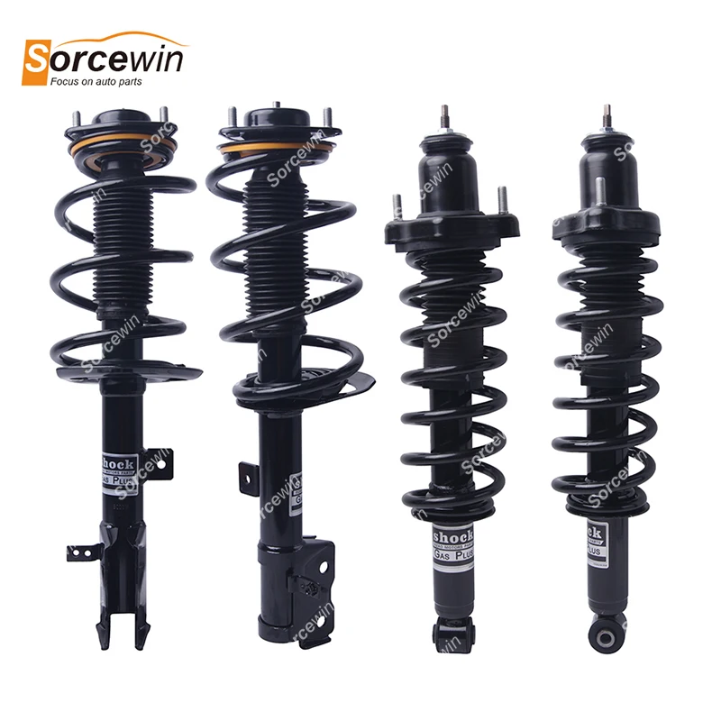 1ks pre Chrysler Dodge Dodge Dodge Jeep Compass Patriot MK Suspension Strut Strut Zostava predného tlmiča Zostava 5105175AF 5105174AF