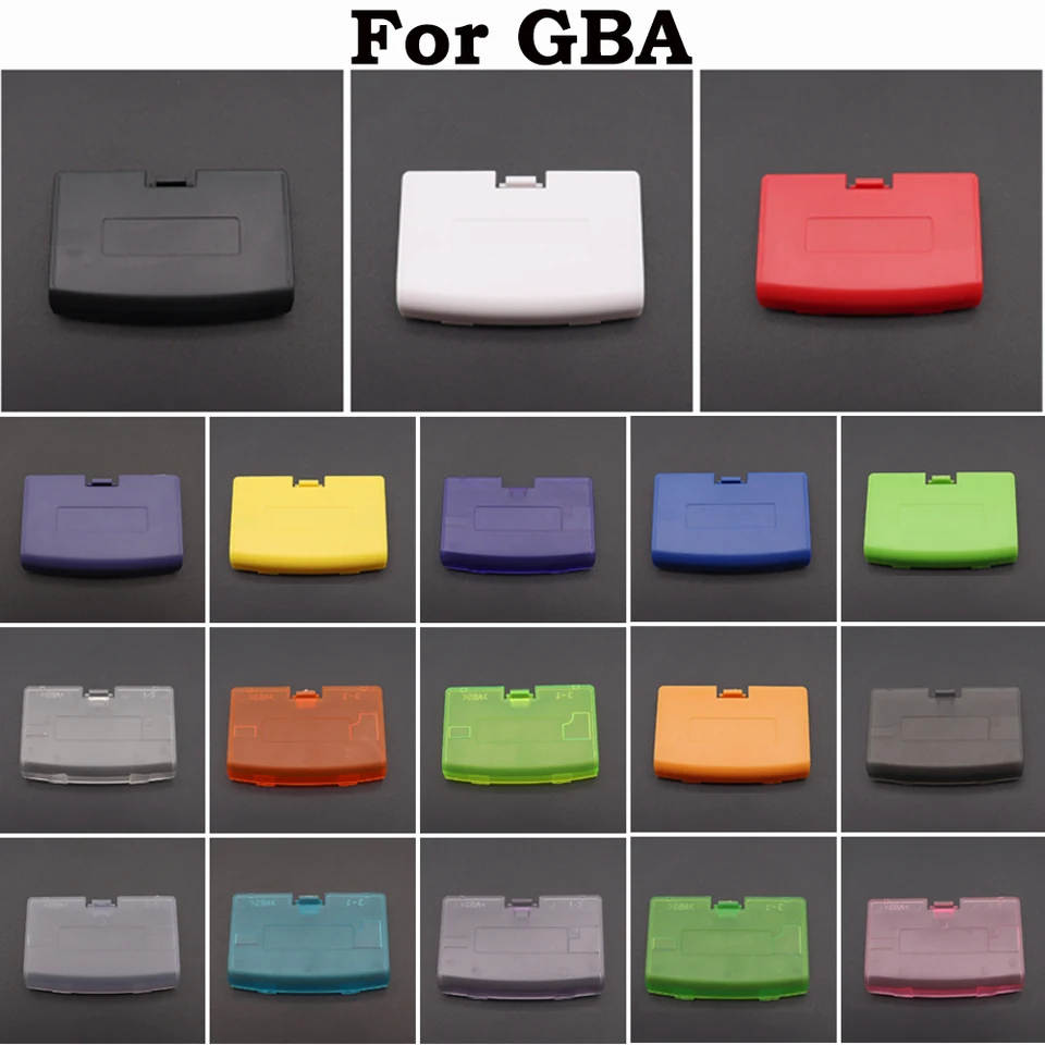 1ks pre GBA kryt batérie veka na výmenu veka dverí za puzdro GBA pre puzdro pre Gameboy GBA Advance Console Case Cover