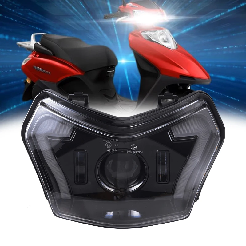 1ks pre Honda Youku Shadow Motocycle Modifikovanú zostavu LED svetlometov