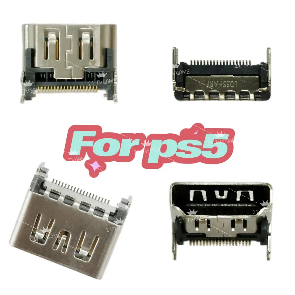 1ks pre konektor Sony PlayStation 5 Connector HDMI kompatibilný konektor rozhrania HD rozhrania HD pre PS5