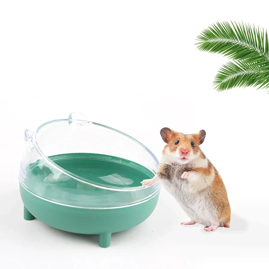 1ks priehľadné škrečky kúpeľňa malé zviera zlatý medveď totoro non smyk vaňa anti splash vaňa duálny účel toaleta
