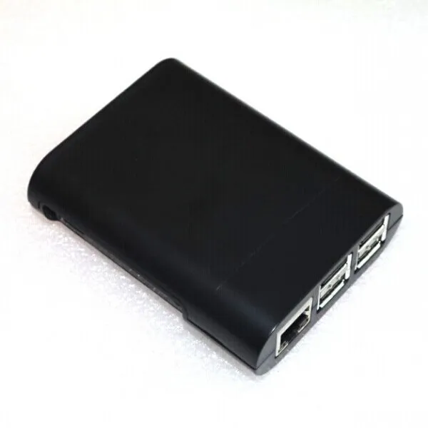 1ks Raspberry Pi 3 3B 3B+ Čierny kryt obalu na krytie boxu ABS ABS