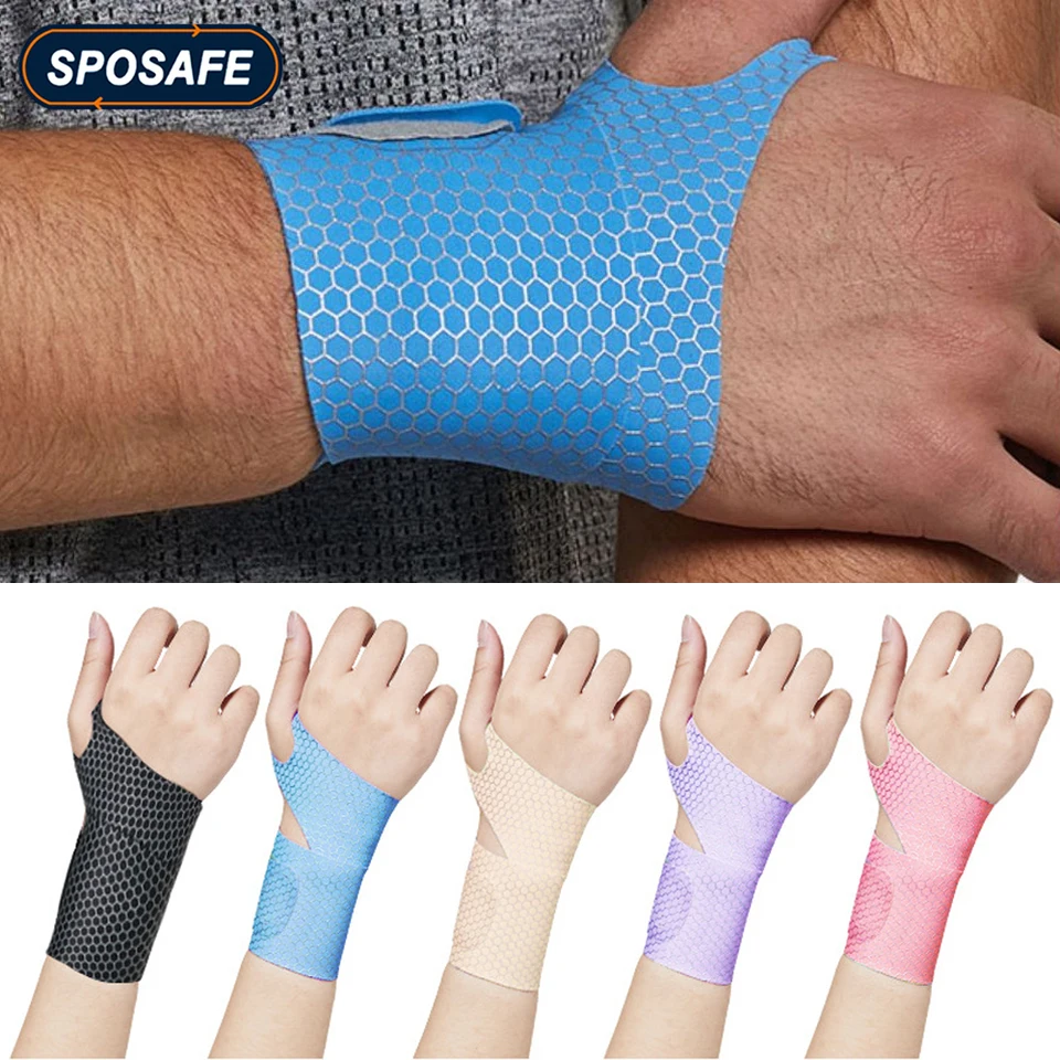 1ks Slim Air Wrist podporuje remienok Nastaviteľný zábal na zápästie pre mužov Zmiernenie bolesti zápästia, remienky na cvičenie, artritída, fitness