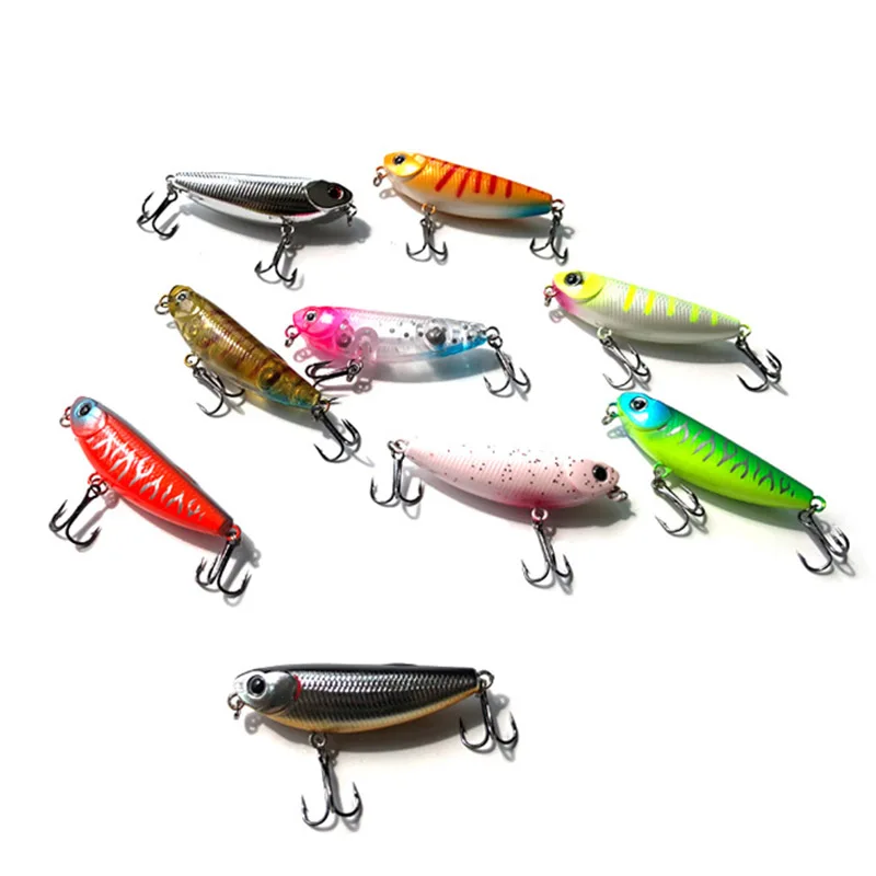1ks Sparrow Peruzka povrchová rybolovná návnada Wobblers 50 mm 5 g rybárskych rybárskych hornín horná voda Najlepšie basové povrchové povrchy Minnow tvrdé návnady