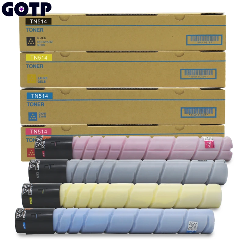 1ks TN514 pre Konica Minolta Bizhub C458 C558 C658 Toner Cartridge Japan Nový kompatibilný kopír