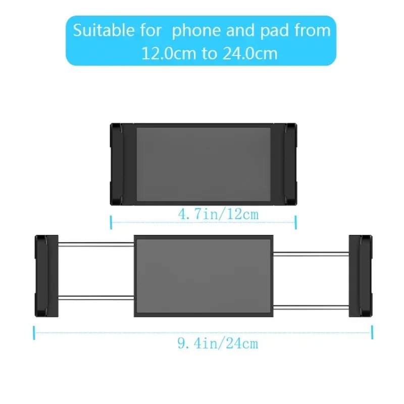 1ks univerzálne rozšírené hadice dlhé ruky Strong sacie čelné sklo Dashboard Držiteľ automobilu Cradle Universal Phone Držiteľ automobilov