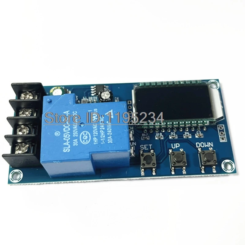 1ks XY-L30A DC 6-60V 30A SKLADOVANIE PREVÁDZKOVÉHO ZÁKLADNÉHO OVLÁDACIE OBJEDNÁVKA PREDNÁVOSŤ DOPLNKA LCD DISPLET