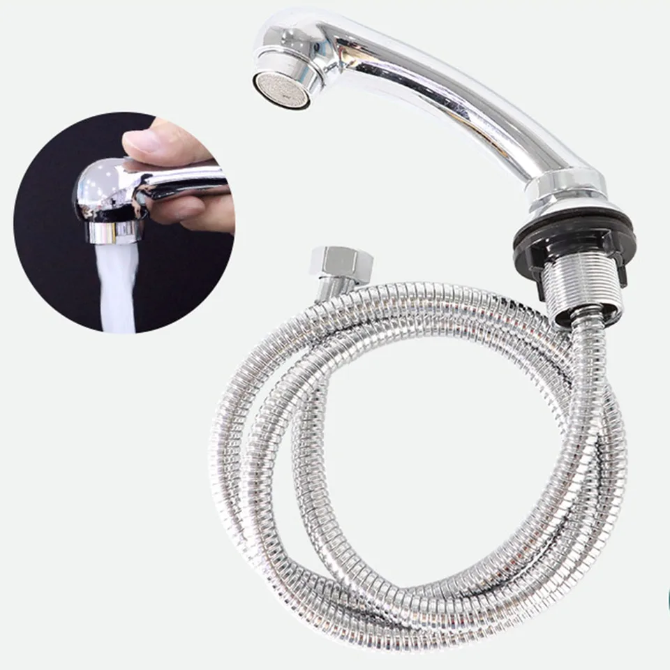 1ks šampón šampón posteľná misa Sprchova hlava Profesionálny kaderník Salon Salon Sprchova dýza Hadica faucet zliatiny ABS náhradné diely
