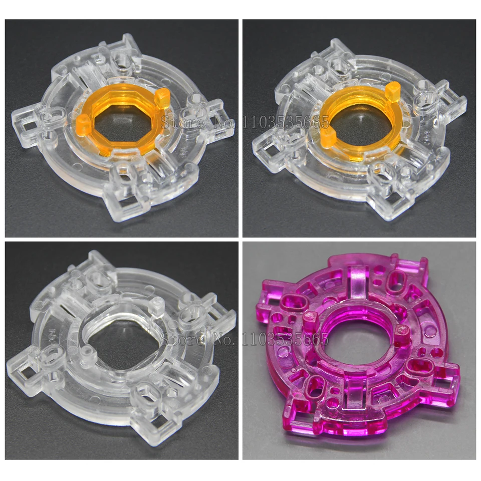 1ksový okrúhly prsteň / 4 Way / 8 -Way Arcade Joystick Circular / Square / Octagonal Base Restrictor Plate pre joystick Style Style