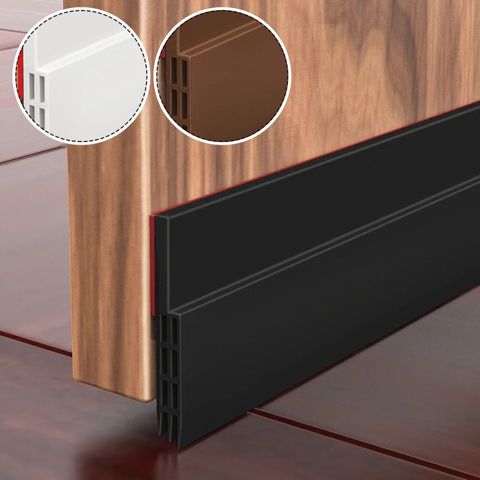 1m gumové dvere spodné tesnenie Strip Strip Interné dvere ponor s výlučne Strip Strip Self Adhesive páska Spodná zátka zátka zátka Windbreak zátk
