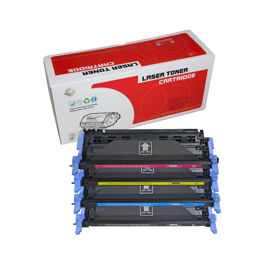 1pack Q6000a Q6001A Q6002A pre HP Toner Cabtridge 124a Q6000 6000a LaserJet 1600 2600N 2605 2605DN 2605DTN CM1015 CM1017 TLAČ