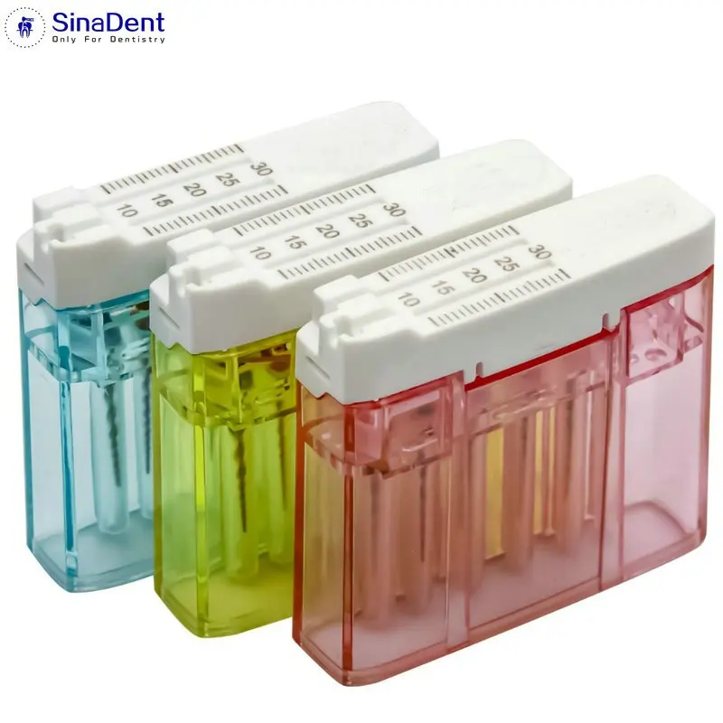 1pack zubné endo súbory sterilizačné pole bez súborov Multifunkčné pole automatické meranie organizátora zubného súboru