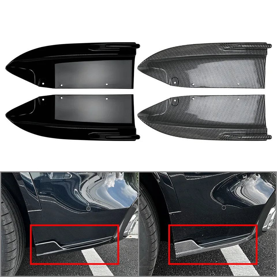 1Pair Car Auto zadný rohový spojler rohový spoiler pre BMW X5 G05 M Sport 2019 2020 2021 2022 2023