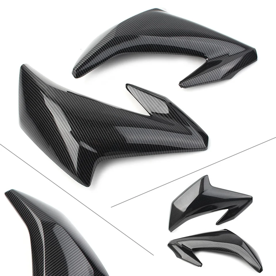 1Pair Fiber Fiber Motocykel plynovú nádrž na prednú stranu čreva Panel Panel Quaring for Kawasaki Z900 2017 2018 2018 2019