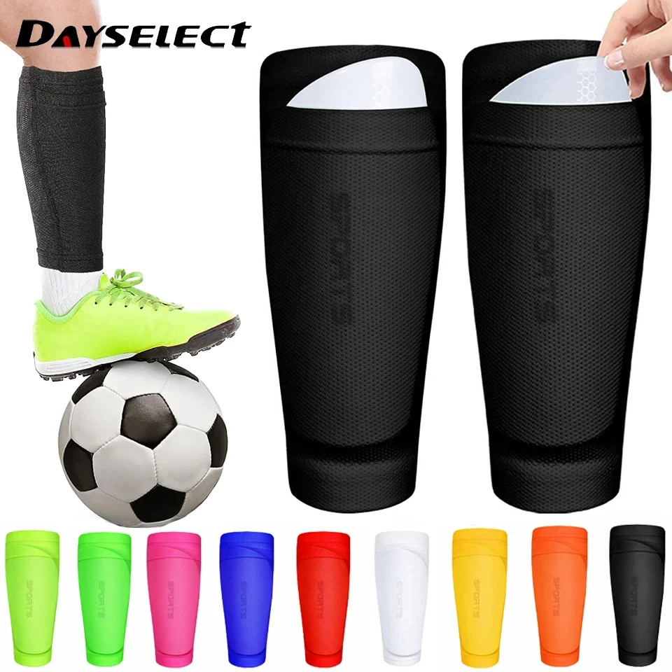 1Pair futbalové vložky Shin Guards Sockliner Priedušná dospelá mládež mládežníckych strážcov detských strážcov nôh ponožky vložky Men Ženy