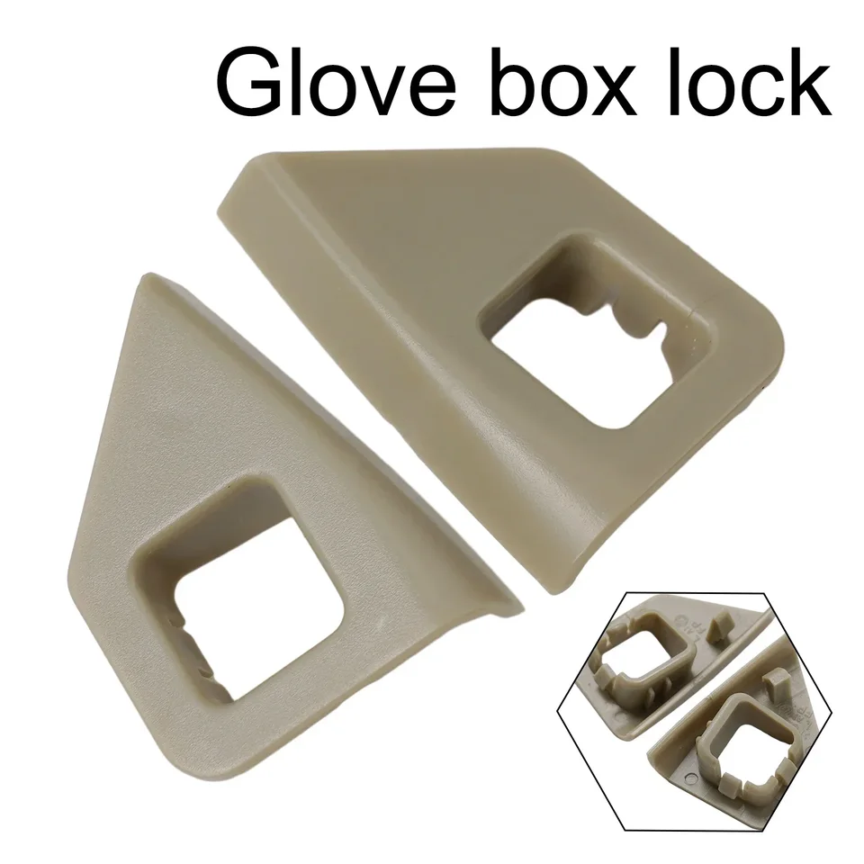 1Pair Glove Box Storage Storage Ruckle Box Box vľavo + pravý zámok držiak pre Toyota pre Camry XV40 2006-2011