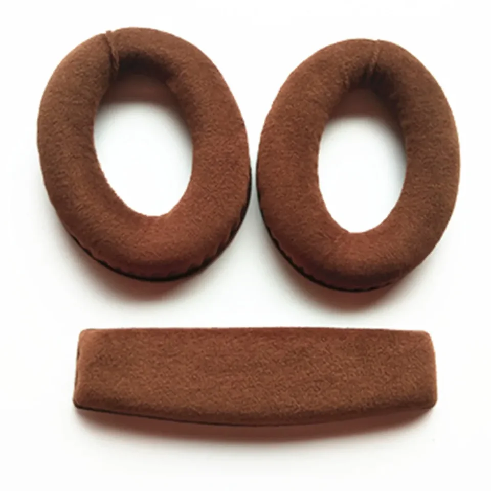 1pair náhradných penových uší +čelenka vankúša pokrývajúca uši pre Sennheiser HD515 HD555 HD595 HD518 HD598 slúchadlá