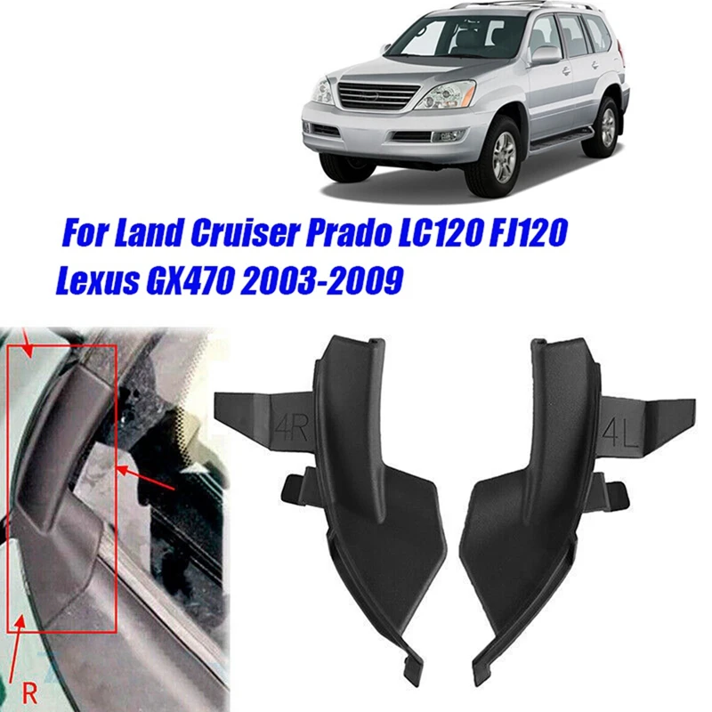 1Pair predné čelné sklo stierač čírov pre krajinu Cruiser Prado LC120 FJ120 Lexus GX470 2003-2009 53867-60040 53866-60030