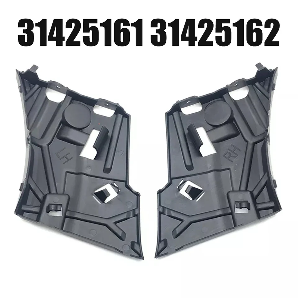 1Pair predný nárazníkový kryt držiaka držiaka držiaka držiaka pre Volvo XC60 2018-2021 31425161 31425162
