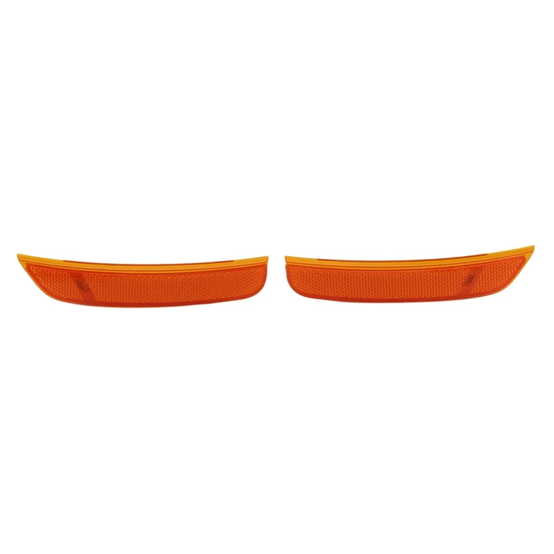 1Pair predný ľavý pravý nárazník bočná značka Light Light Plastic 68476819aa 68476818aa pre Dodge Durango 2021-2023