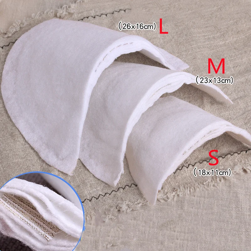 1Pair Ramerné vankúšiky Muži a ženy Blúzka Mäkký čalúnený sako na kabátovom tričku oblečenie DIY