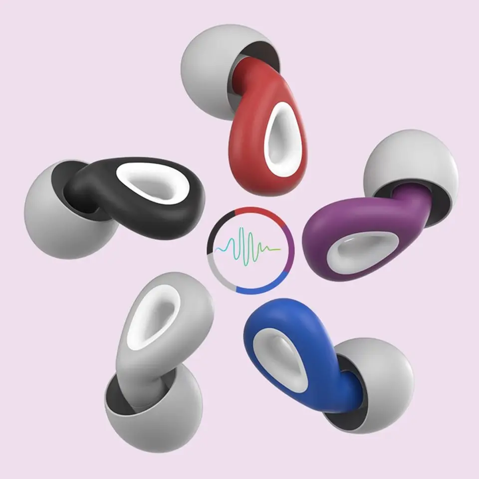 1Pair Slee Uši sviečky na znižovanie hluku Tašu Oido Ruido Soft