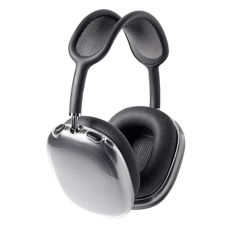 1Pair Soft High Transparent Serfphone puzdro Ochranný kryt náhlavnej súpravy kryt Anti-Scratch pre vzduchové struky Max