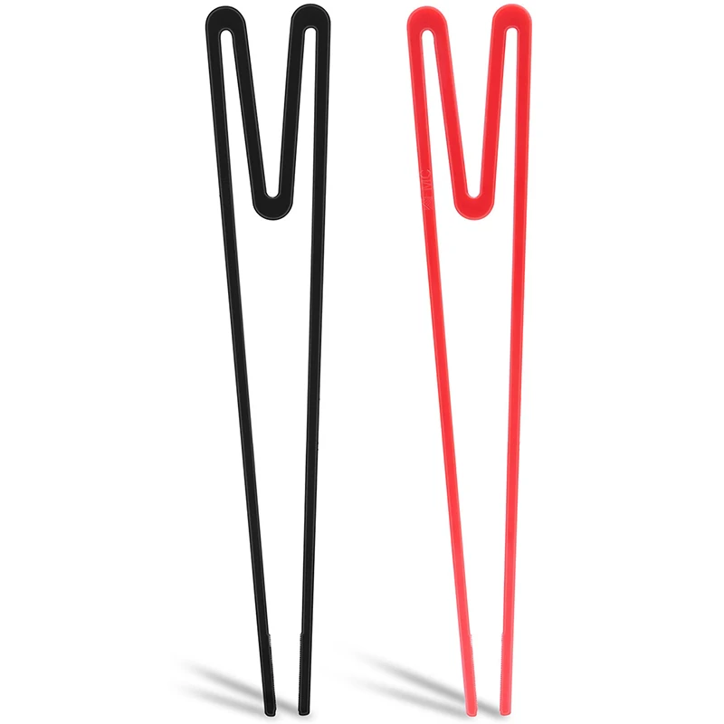 1Pair spájal paličky, ktoré sa učia detským paličkám, Tréningové paličky v tvare pre deti, paličkový začiatočník