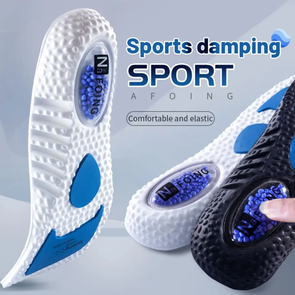 1Pair upgrade športový tlmivý nárazový stielka PU PU MAMETICKÁ PENAJÚCA PODPORA Ortopedická topánka Pad