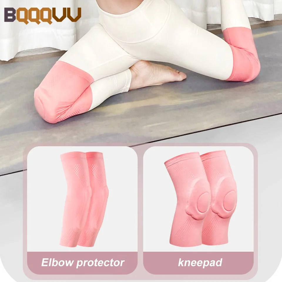 1pair športové kolenné podložky na prácu, volejbal, telocvičňa, tanec, kompresné kompresné koleno koleno