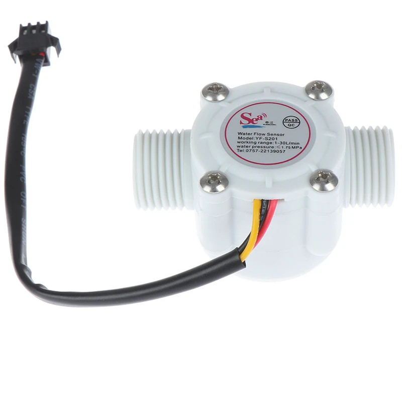 1PC 1/2 '' Flowmeter Hall Flowmeter Hall 1-30L/min pre Arduino
