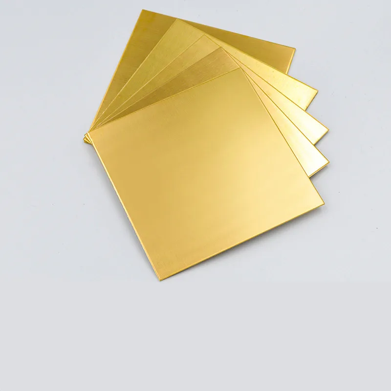 1pc 100 mm x 200 mm x 0,8 mm/1 mm/1,5 mm/2 mm/3 mm hrúbka H62 Mosadzný pásikový plech fólie Fól kov tenký doštičku Latten