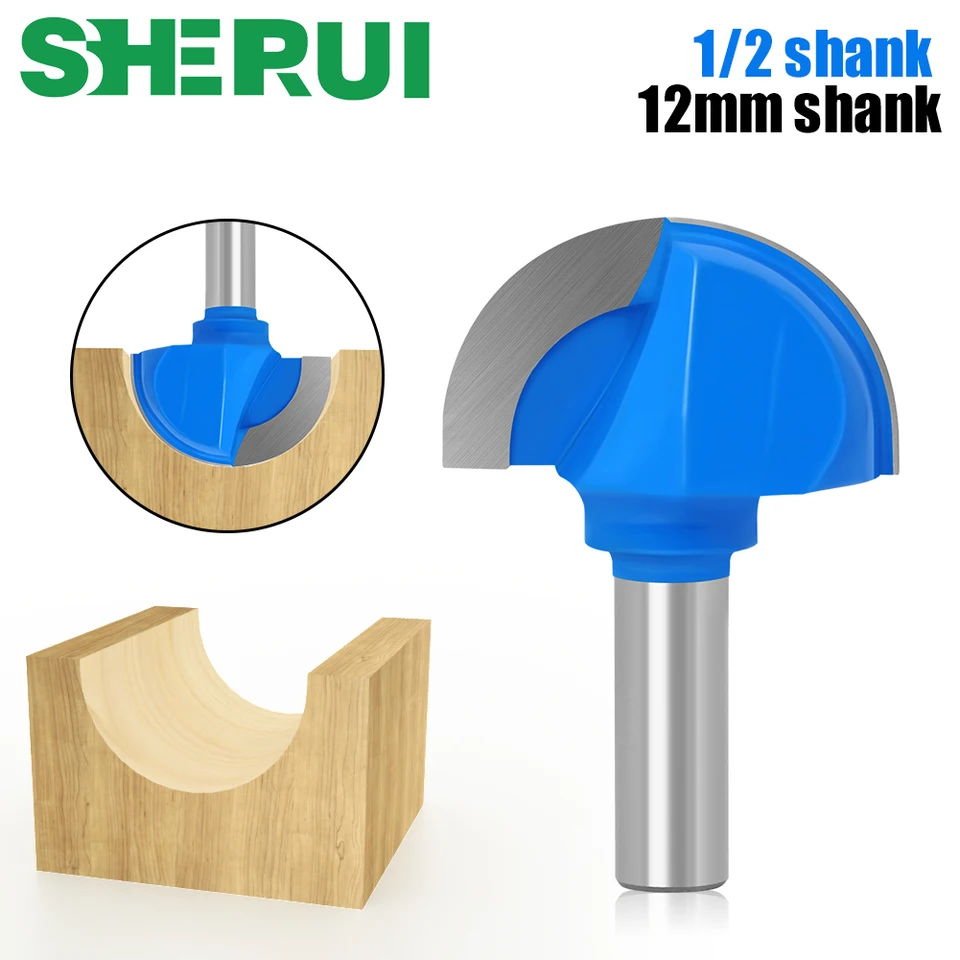1pc 12 mm 1/2in stopka jadrovej skrinky Bit - 1/4 RADIUS ROZDELÝ NOT NOT NOTA NOHO