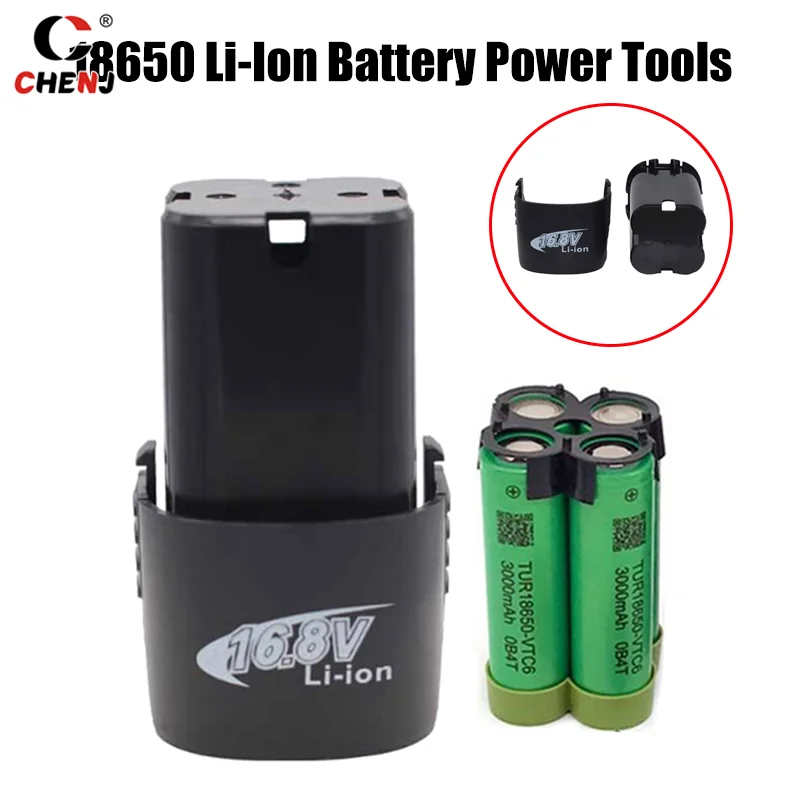 1PC 16,8 V lítiová batéria 18650 Li-Ion Battery Power Tools Príslušenstvo pre bezdrôtové elektrické vŕtacie cesto s skrutkovačom
