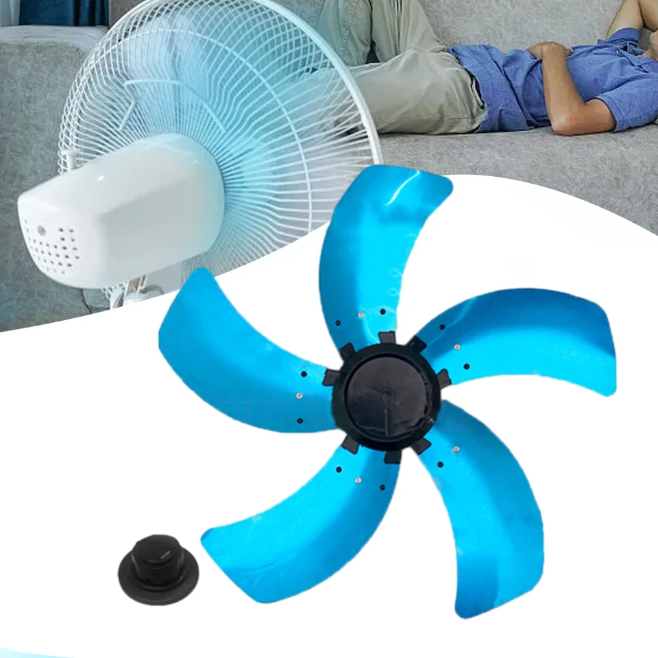 1pc 16-palcový hliníkový hliníkový hliníkový päťposledný ventilátor s orechovým krytom základňou na vylepšenie domácich osôb na vylepšenie domácnosti