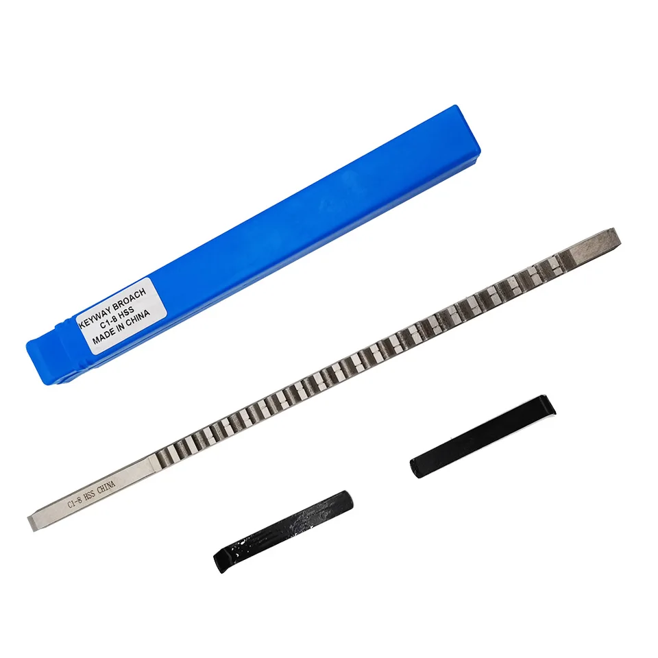 1pc 2/3/4/5/6/8/10/11/11/1112/11112 mm A1/B1/C1/D1/E1 Typ typu tlačidla Keyway Broaches HSS Keyway nástroje pre CNC stroj stroja pre CNC