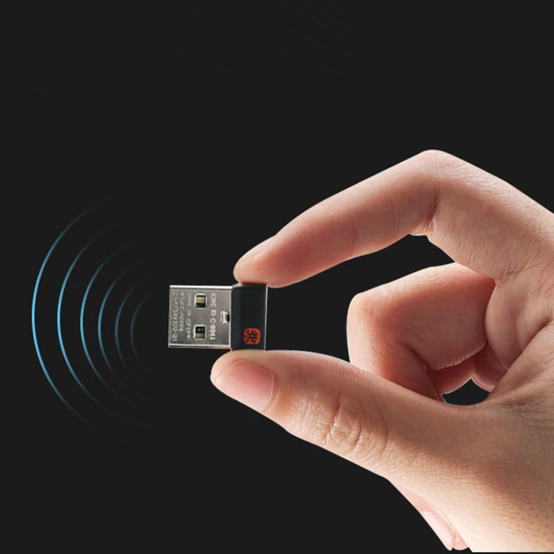 1pc 2,4 GHz Wireless Dongle Prijímač zjednocujúci USB adaptér pre Logitech Mouse Keyboard Pripojte sa pre MX M905 M950 M505 M510 M525