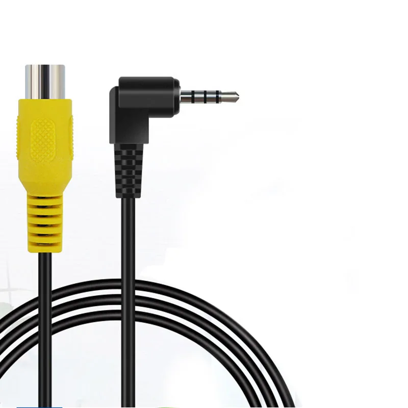 1pc 2,5 mm stereo jack muž samec AV zástrčky do RCA ženský konektor drôty AV Video kábel Adaptér pre GPS pre konvertor zadného fotoaparátu 20 cm P1
