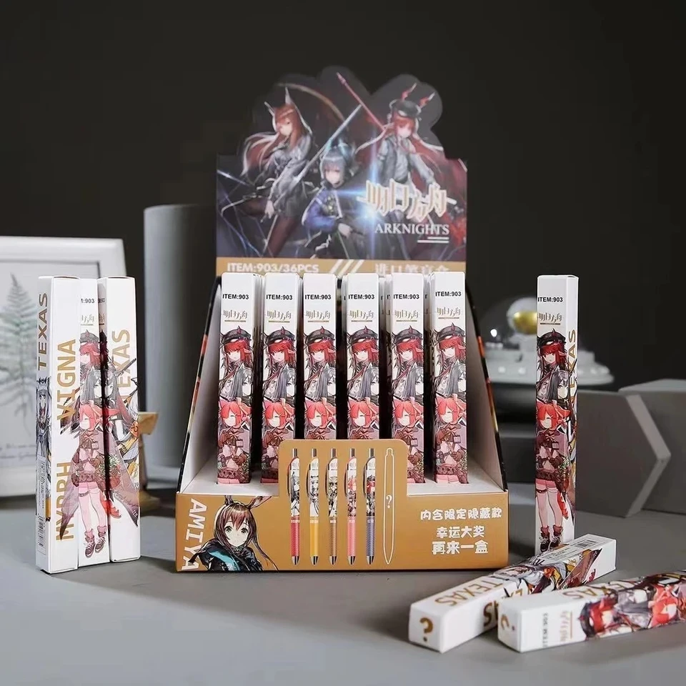 1pc 2021 Anime Game Arknights Gel Pen Študovať papiernictvo hračky darček 0,5 mm čierne písacie pero