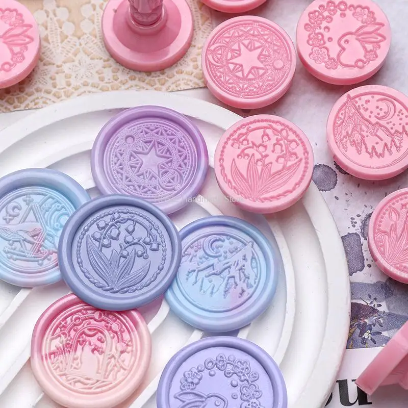 1pc 25 mm pp pečať vosk vosk hlava hlavy DIY pečať vosk vosk známka zo scrapbooking obálka pozvánky