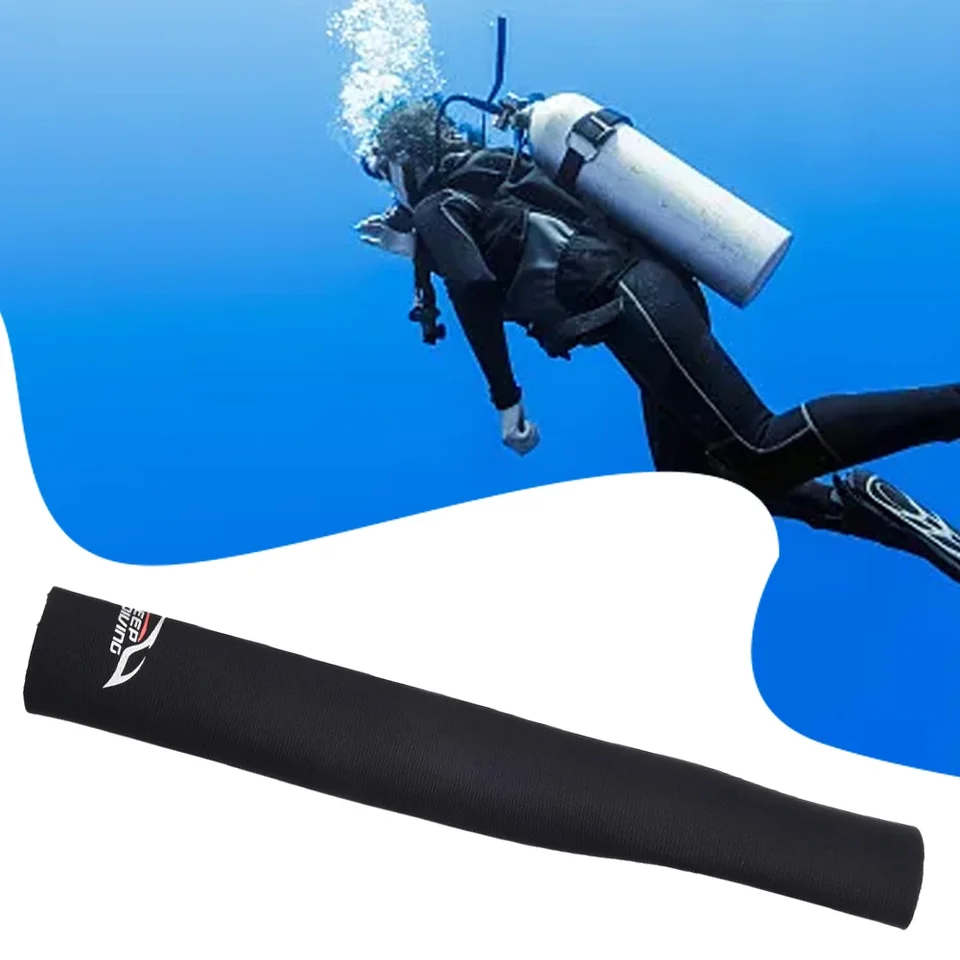 1pc 38cm 53g potápanie potápačský popruh kryt popruh Webbing Soft Pad Sleeve BCD Drysuit postroj kempingové príslušenstvo Výbava