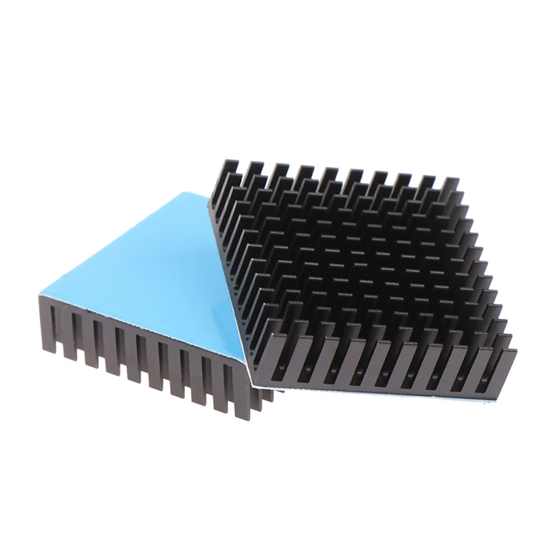 1PC 3D TLAČNÉ ČASY ČASŤ HLASICKÝ HLASICKÝ chladiaci chladič chladiča Tepelný rozptyl pre NEMA17 42 Krokový motor 40x40x11mm