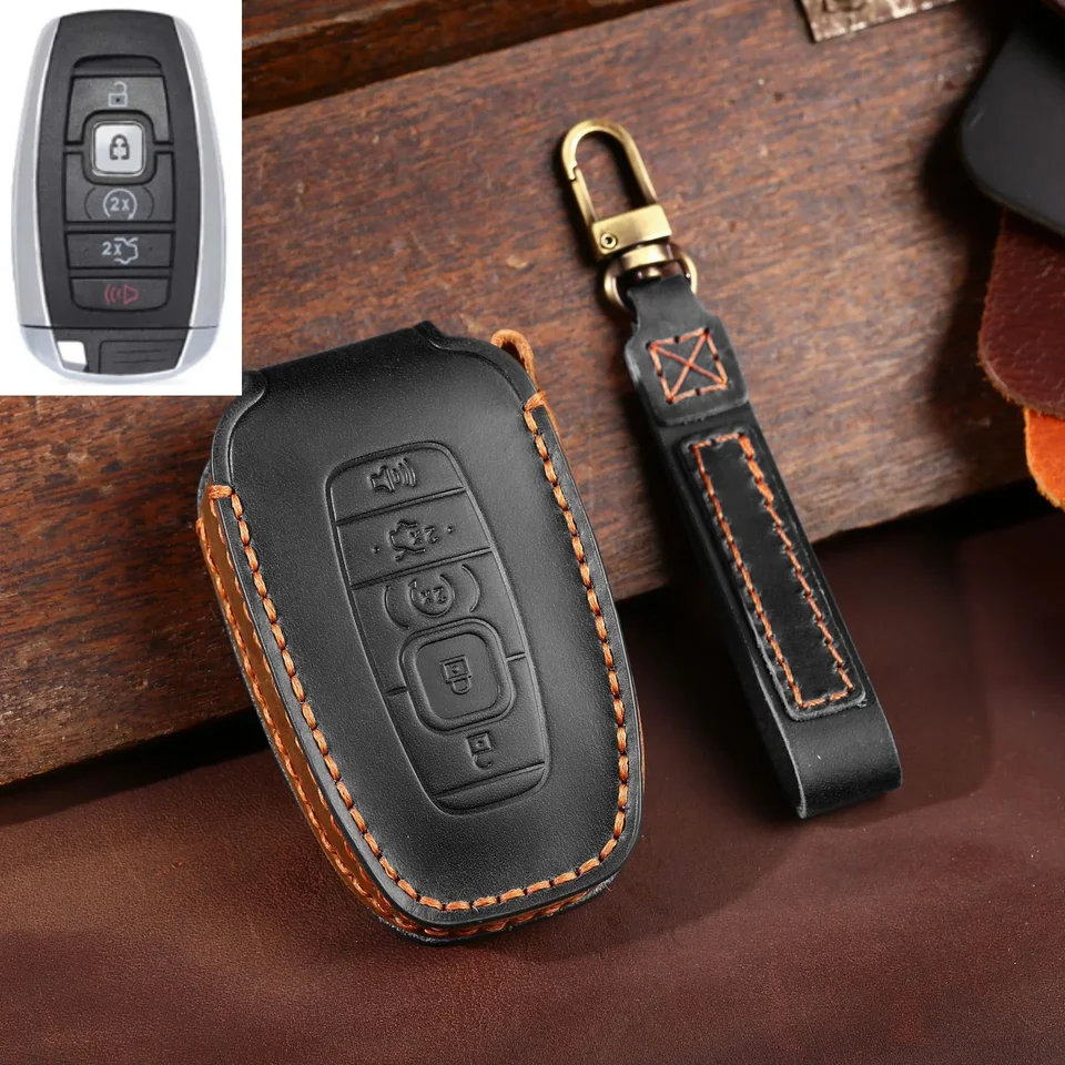 1pc 5 BTNS Kľúčové krytie pre kľúčové prípady pre Lincoln Continental Navigator Z MKZ MKC MKX Nautilus Aviator Corsair 2017 2018 2018 2019