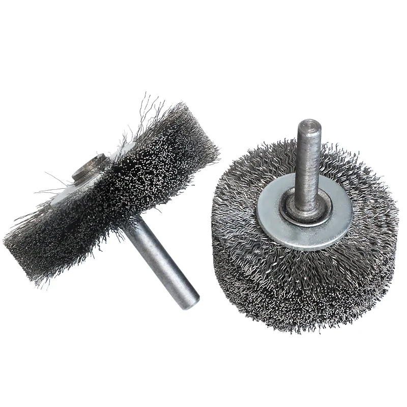 1pc 50x25mm/60x15 mm z nehrdzavejúcej ocele Kefu drôtené koleso pre rotačné náradie Vŕtanie kovovými odstraňovaním hrdze leštenie