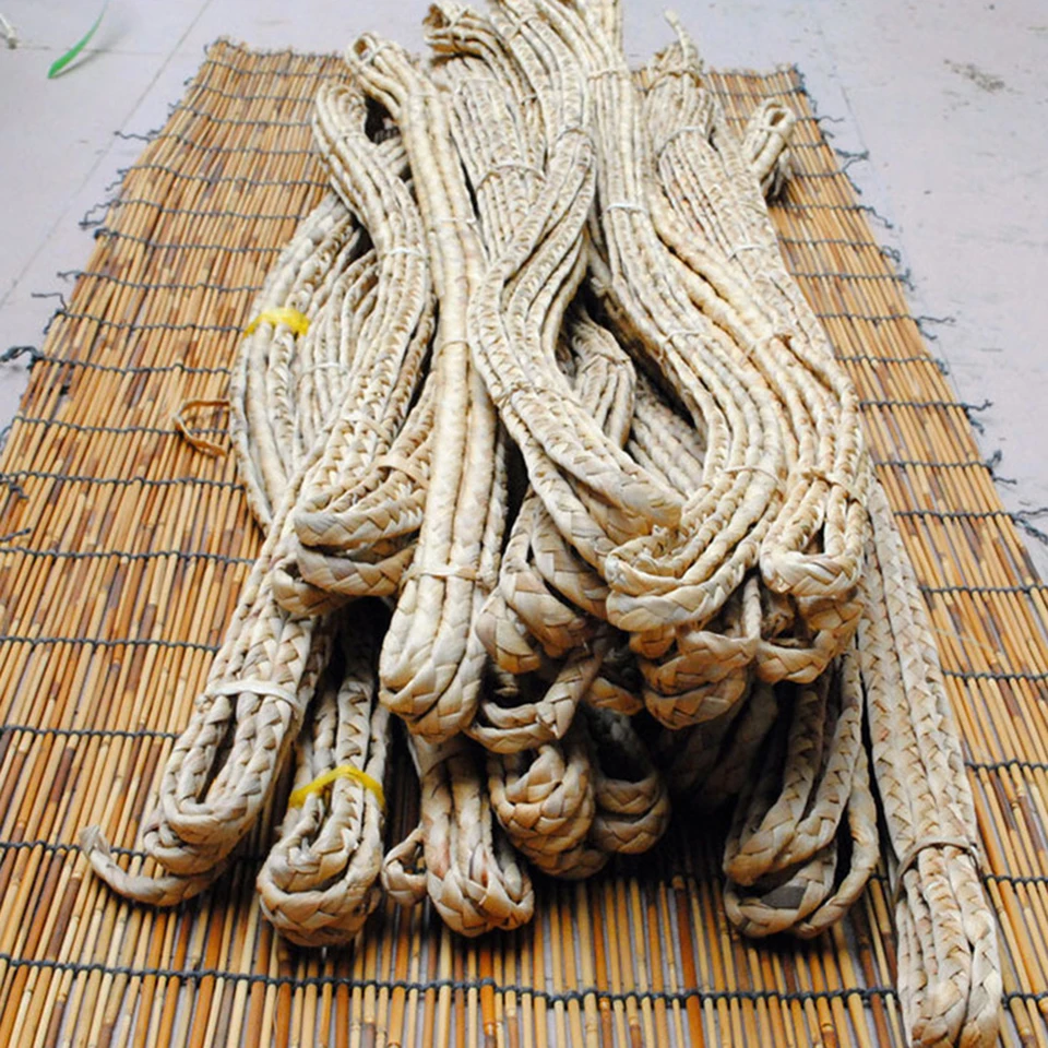 1pc 5m/10 m 3 Straw Material Weing Bop Water Hyacint Straw Material pre nábytok vrecko DIY ručné dekorácie