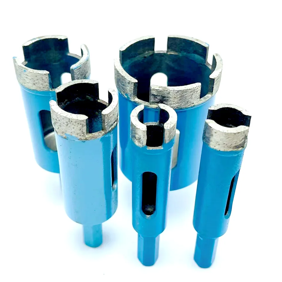 1PC 6-100 mm 8 mm 28 mm mramorový otvárač Diamond Core Bit Drill Bit Bit pre mramorovú žulovú tehlovú dlaždicu keramické betónové vŕtanie
