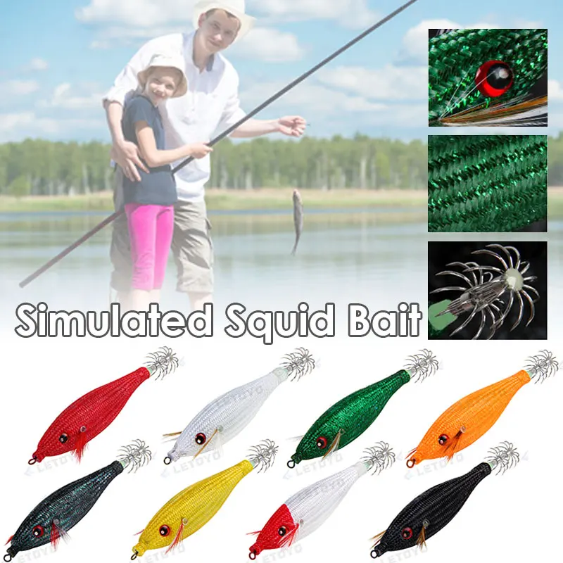 1pc 78 mm 10g plávajúce chobotnice prípravok Jigging Fishing Lure Luminous Artificial Plast chobotnice na rybársky rybársky rybár